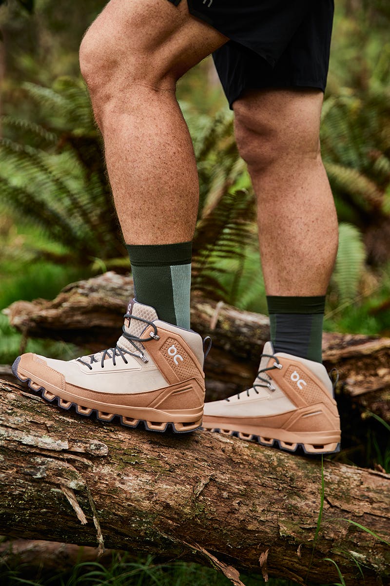 on cloud hiking shoe